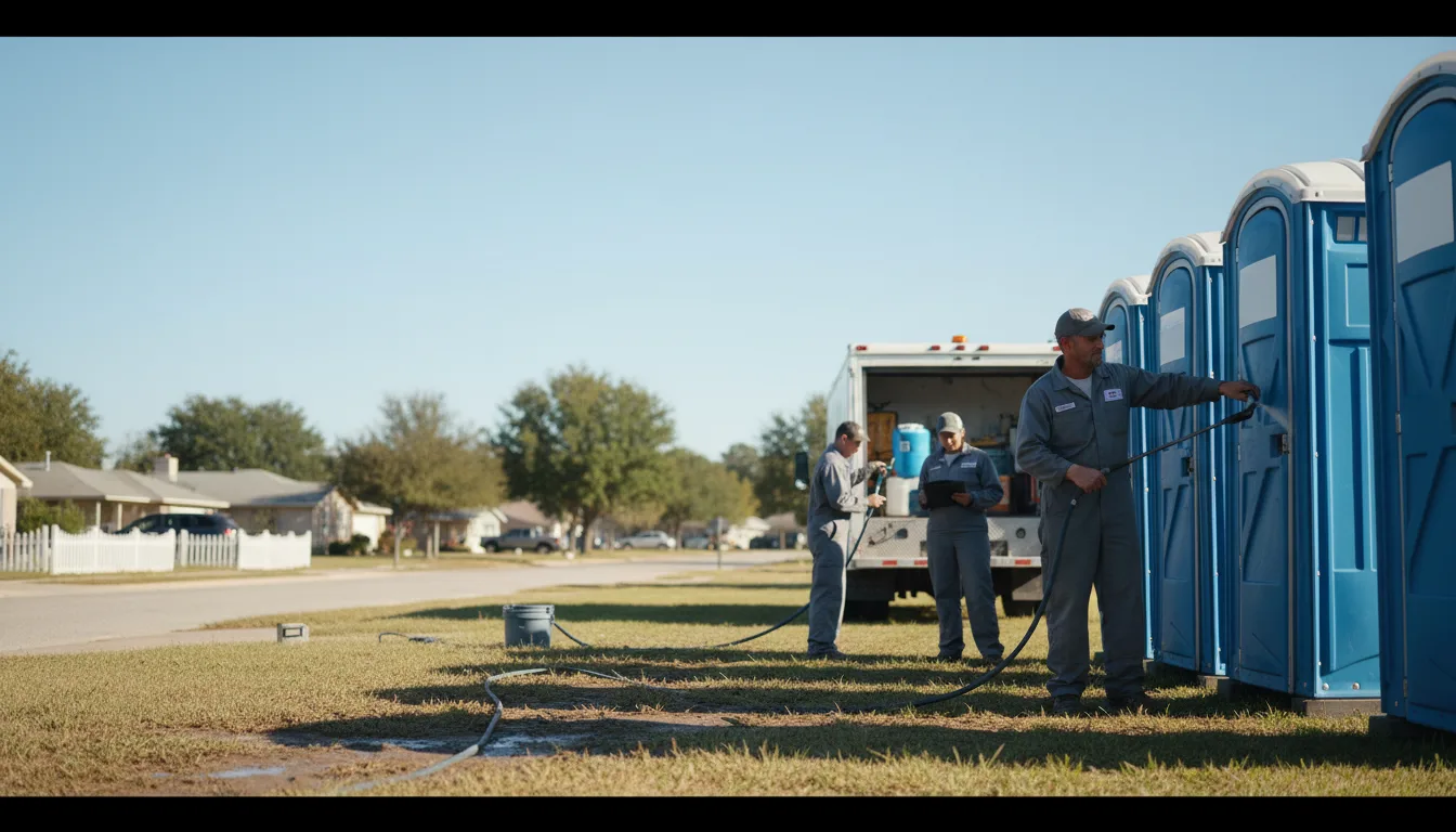 Long-Term Portable Toilet Rental in Clinton, MD near me